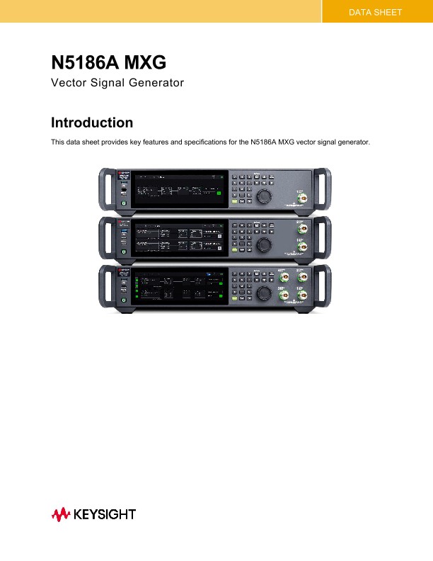 N5186A MXG | Keysight